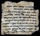 Iran / Persia / China: One of the holiest Zoroastrian prayers, the <i>Ashem Vohu</i>, discovered at Dunhuang, Gansu Province, in 1917. Transcribed into Sogdian script, this fragment dates from the 9th century CE, about four centuries older than any other 